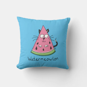 Cat Watermelon Niedlich Kid's Kissen