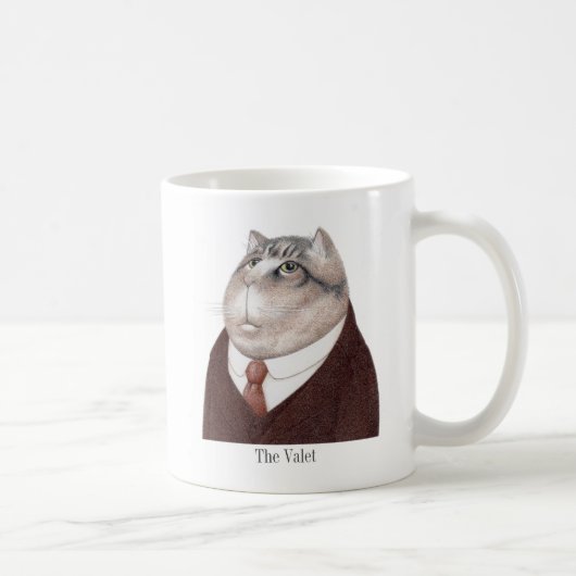 CAT: Weiße Tasse + Text (Rechts)