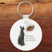 Cat Were Gods Schlüsselanhänger (Vorderseite)