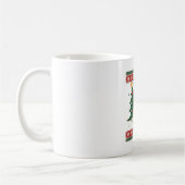 Cat What Funny Black Cat Pushing Christmas Tree Ug Kaffeetasse (Links)