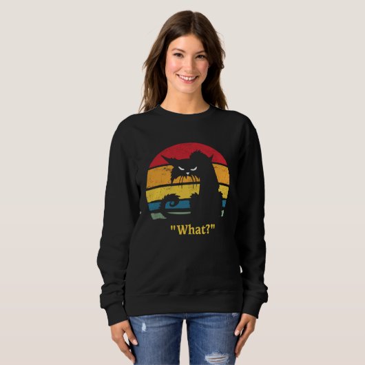 Cat What Sweatshirt (Vorne ganz)