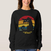 Cat What Sweatshirt (Vorderseite)