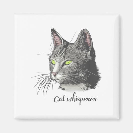 Cat Whisperer Magnet (Vorne)