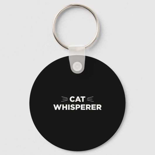 Cat Whisperer Schlüsselanhänger (Vorderseite)