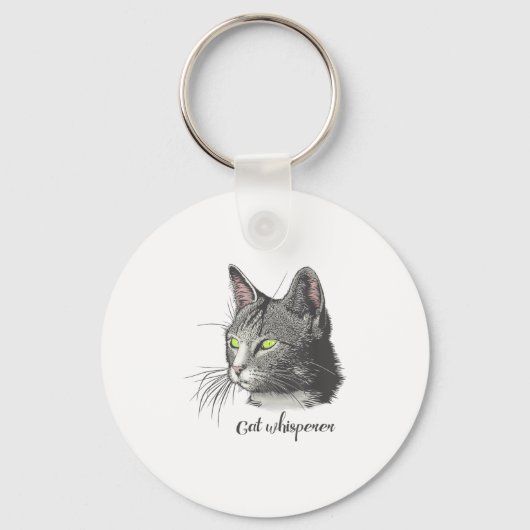 Cat Whisperer Schlüsselanhänger (Vorderseite)