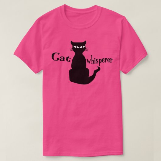 Cat Whisperer T-Shirt (Design vorne)
