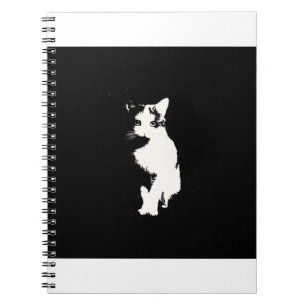 Cat White Notizblock