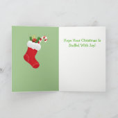 Cat Will seinen Strumpf Weihnachten (Innenseite)