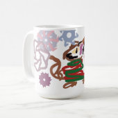 Cat winter  kaffeetasse (Vorderseite Links)