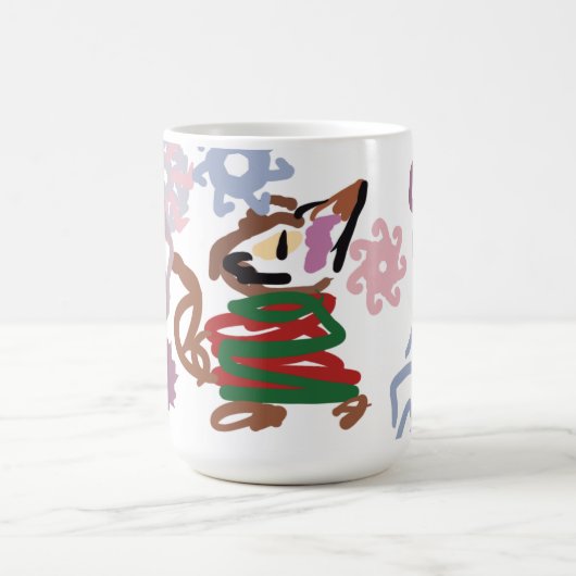 Cat winter  kaffeetasse (Mittel)