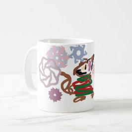 Cat winter  kaffeetasse