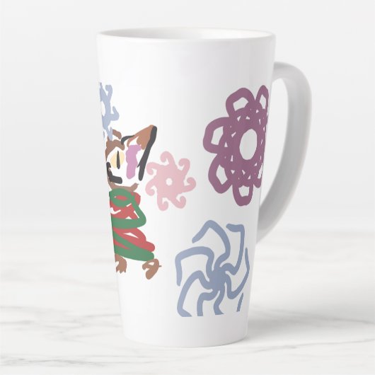 Cat winter  milchtasse (Rechte Ecke)