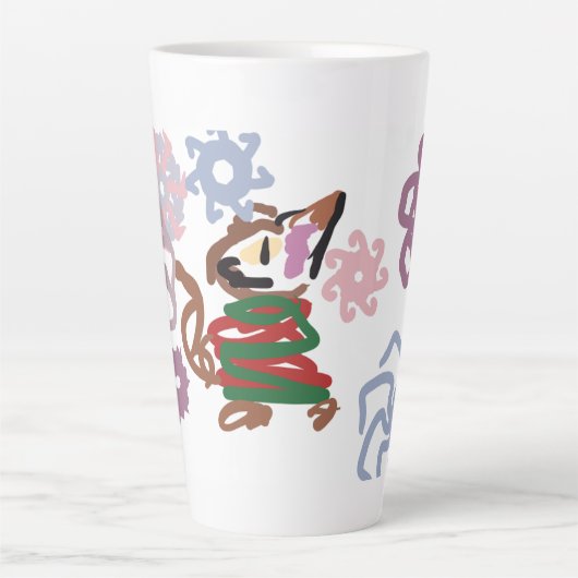 Cat winter  milchtasse (Vorderseite)