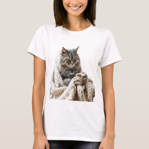 Cat Winter Tee genießen