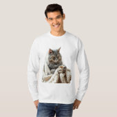Cat Winter Tee genießen (Vorne ganz)