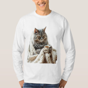 Cat Winter Tee genießen