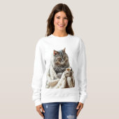 Cat Winter Tee genießen (Vorne ganz)