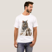 Cat Winter Tee genießen (Vorne ganz)