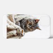 Cat Winter Tee genießen Case-Mate iPhone Hülle (Rückseite (Horizontal))