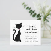 Cat Wir haben die Ankündigung des Adressbudgets ve (Stehend Vorderseite)