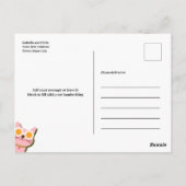 Cat Wir haben neue Adresse Ankündigung verschoben Postkarte (Rückseite)