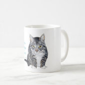 Cat Wisdom - Meows Kaffeetasse (VorderseiteRechts)