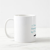 Cat Wisdom - Meows Kaffeetasse (Links)