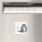 Cat Wisdom - Meows Magnet (In Situ (Geschirrspüler))