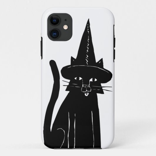 Cat Witch Case-Mate iPhone Hülle (Rückseite)