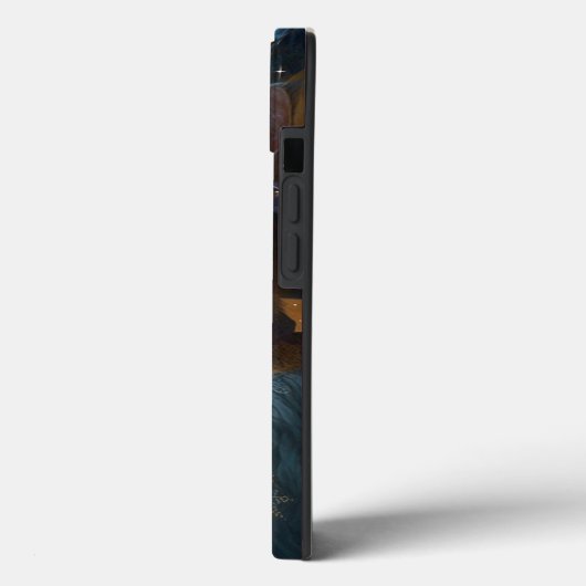 Cat Witch Fantasy Art Case-Mate iPhone Hülle (Rückseite / Links)