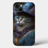 Cat Witch Fantasy Art Case-Mate iPhone Hülle (Rückseite)