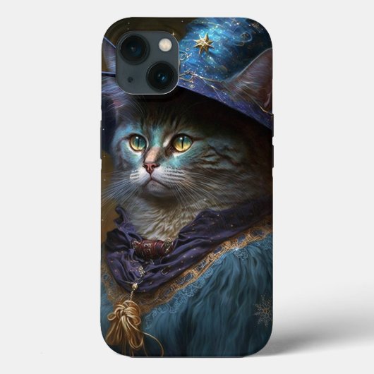 Cat Witch Fantasy Art Case-Mate iPhone Hülle (Rückseite)