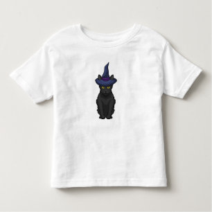 Cat Witch Kleinkind T-shirt