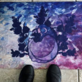 Cat Witch Moon Goddess Wiccan Cat Person Fußmatte