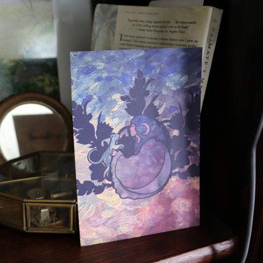 Cat Witch Moon Goddess Wiccan Cat Person Invitati Einladung