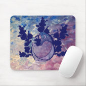 Cat Witch Moon Goddess Wiccan Cat Person Mousepad (Mit Mouse)