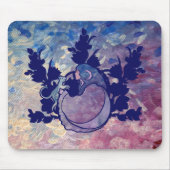 Cat Witch Moon Goddess Wiccan Cat Person Mousepad (Vorne)