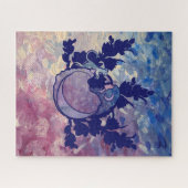 Cat Witch Moon Goddess Wiccan Cat Person Puzzle (Horizontal)