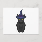Cat Witch Postkarte (Vorderseite)