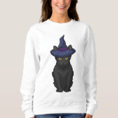 Cat Witch Sweatshirt (Vorderseite)