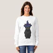 Cat Witch Sweatshirt (Vorne ganz)