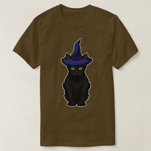 Cat Witch T-Shirt (Design vorne)