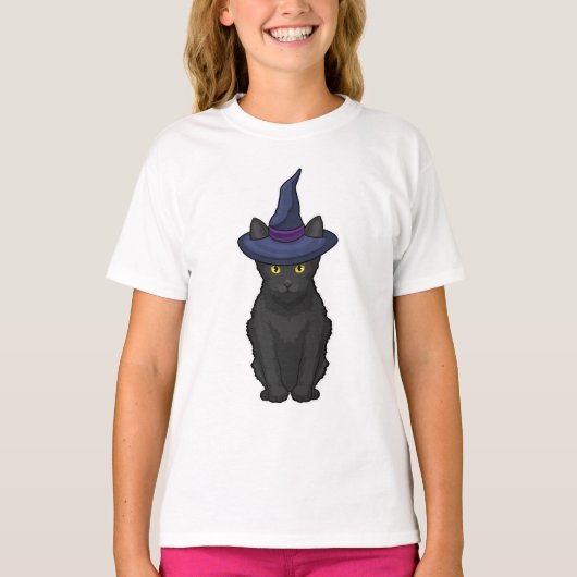 Cat Witch T-Shirt (Vorderseite)