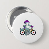 Cat with Bicycle Button (Vorne & Hinten)