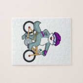 Cat with Bicycle Puzzle (Horizontal)