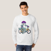 Cat with Bicycle T-Shirt (Vorne ganz)