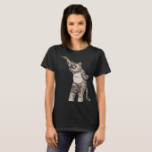 Cat With Frisbee Disc Frisbee Player Thrower Disc  T-Shirt (Vorne ganz)