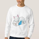 Cat with Milk Sweatshirt (Vorderseite)