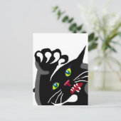 CAT WITH POSTKARTE (Stehend Vorderseite)