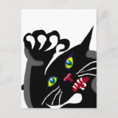 CAT WITH POSTKARTE (Vorderseite)